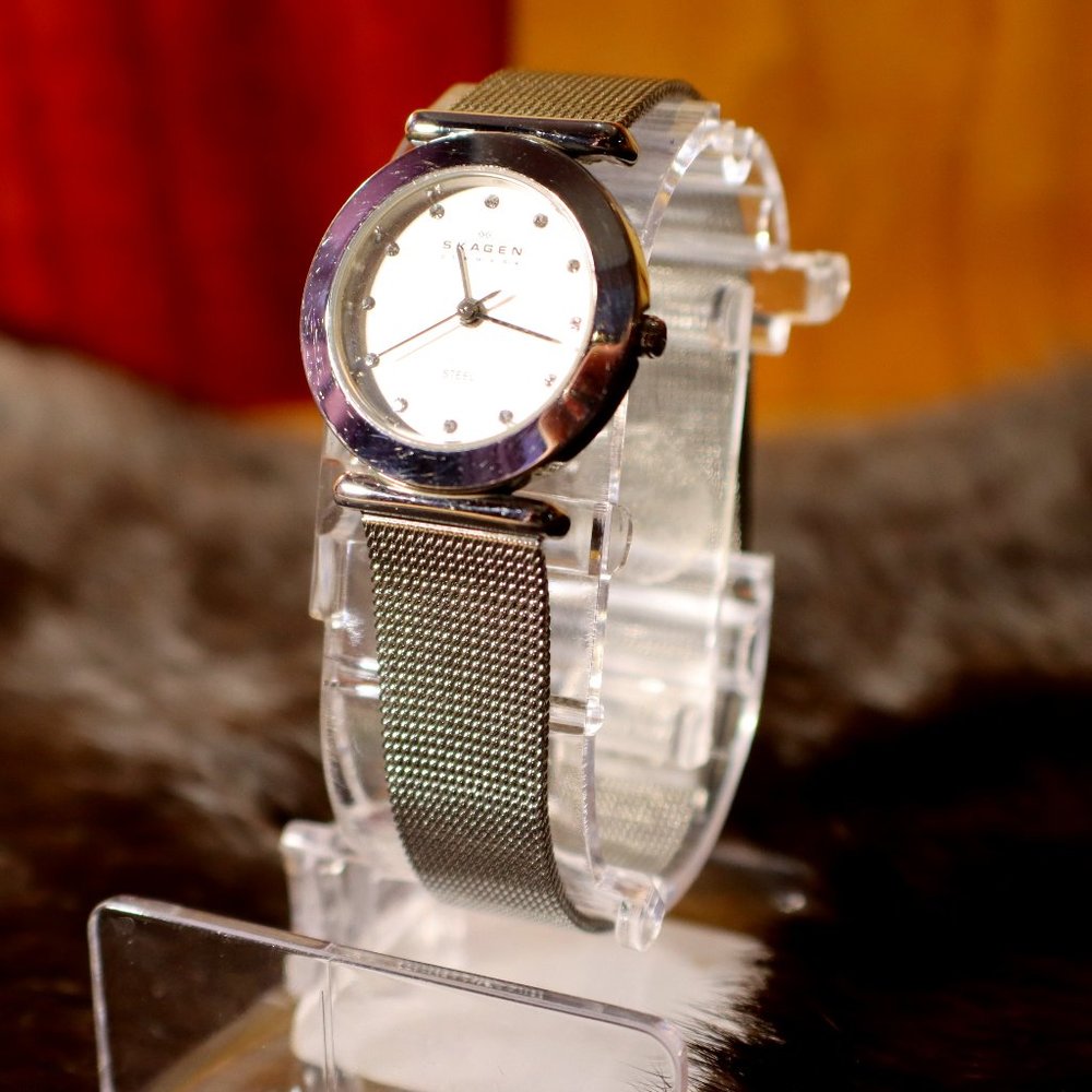 Skagen Women's Classic Stainless Steel Mesh Dress Watch